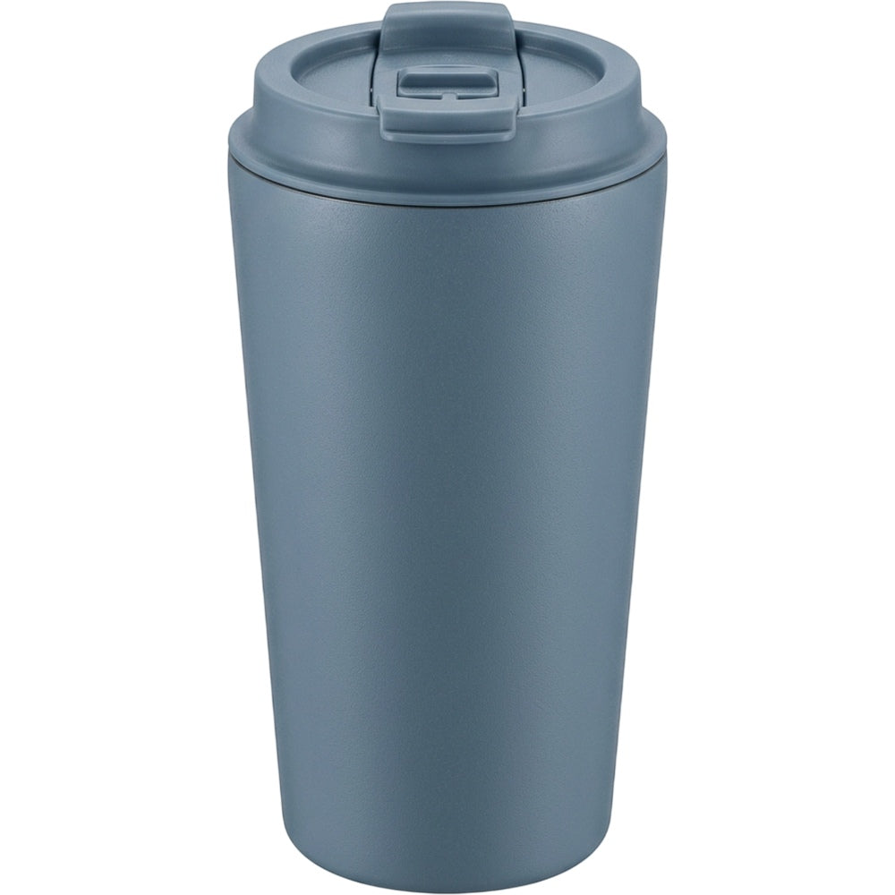 Mokfi Locking Flip-Lid Double-Wall Travel Tumbler 16 oz Smoke Blue - Product view